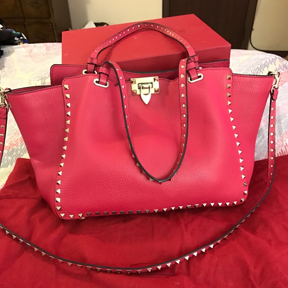 Valentino Rockstud tote
